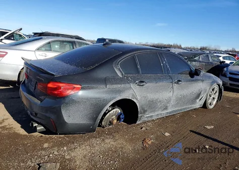 2020 BMW M550Xi from USA, damaged, VIN WBAJS7C03LBN96293